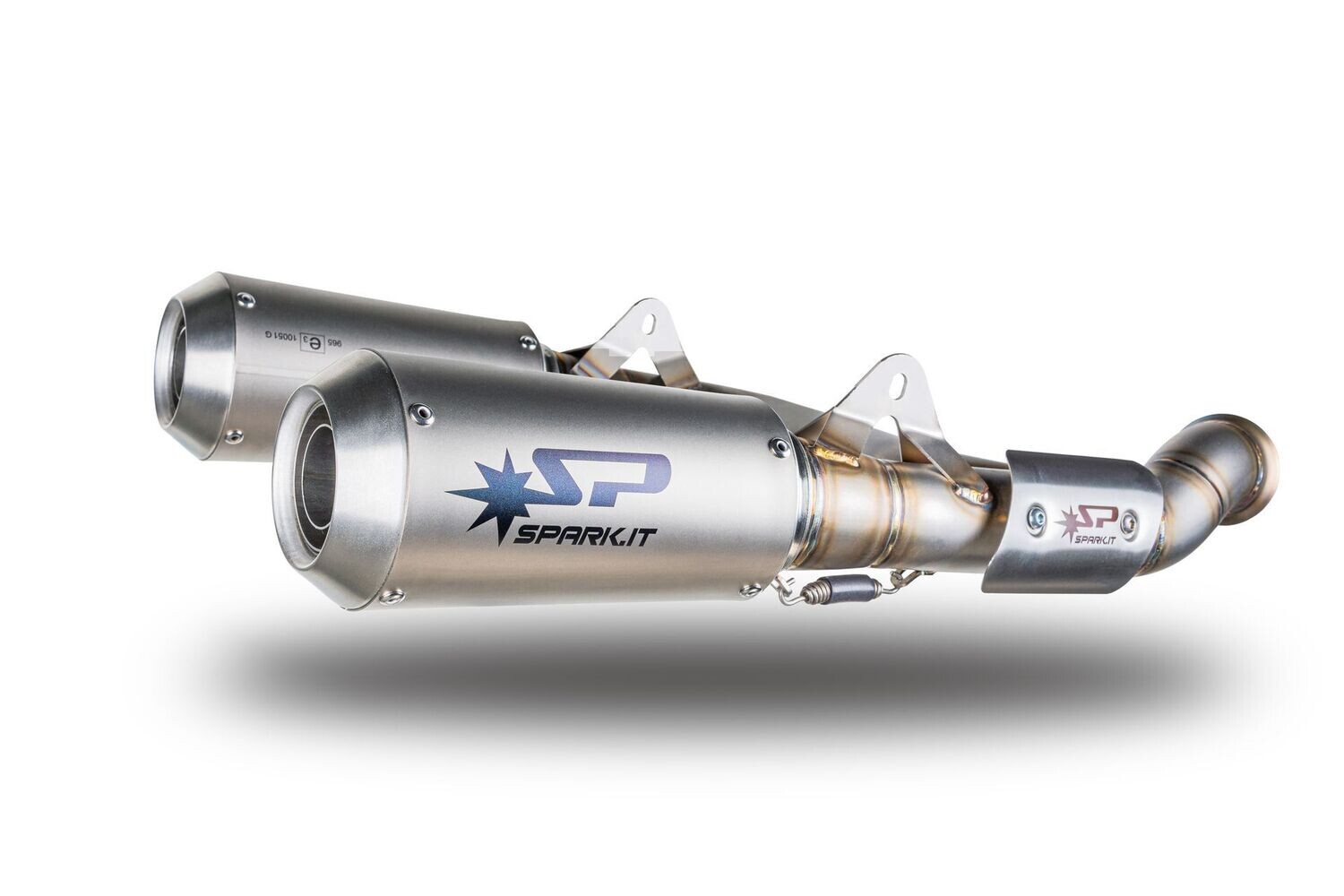 Escape doble Homologado Spark para KTM Duke 790 y 890