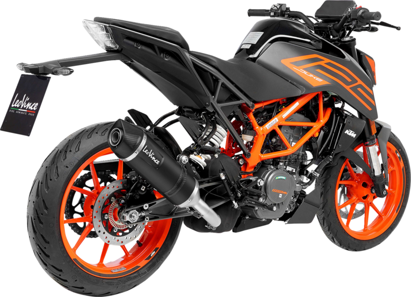 Silenciador Homologado Leo Vince para KTM Duke 125 y 390 Escape Slip On