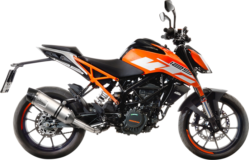 Silenciador Homologado Leo Vince para KTM Duke 125 y 390 Escape Slip On