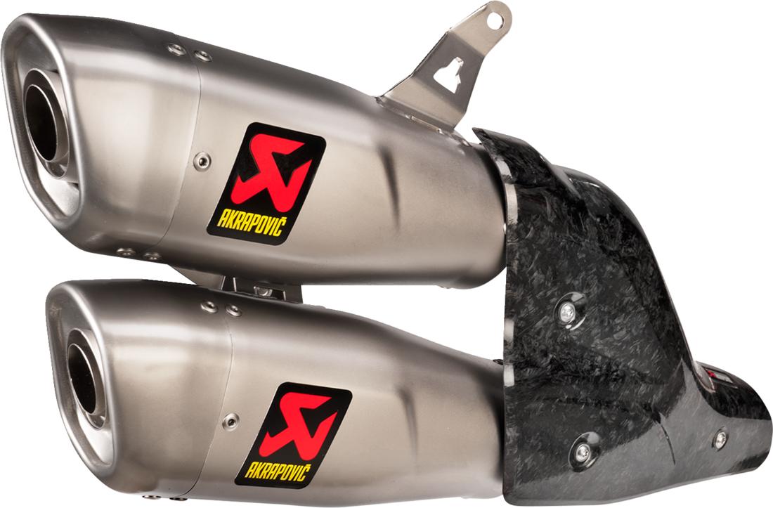 Protector de calor Akrapovic para Doble silenciador Ducati Monster 937