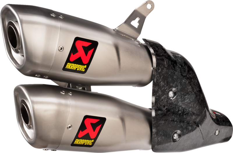 Protector de calor Akrapovic para Doble silenciador Ducati Monster 937