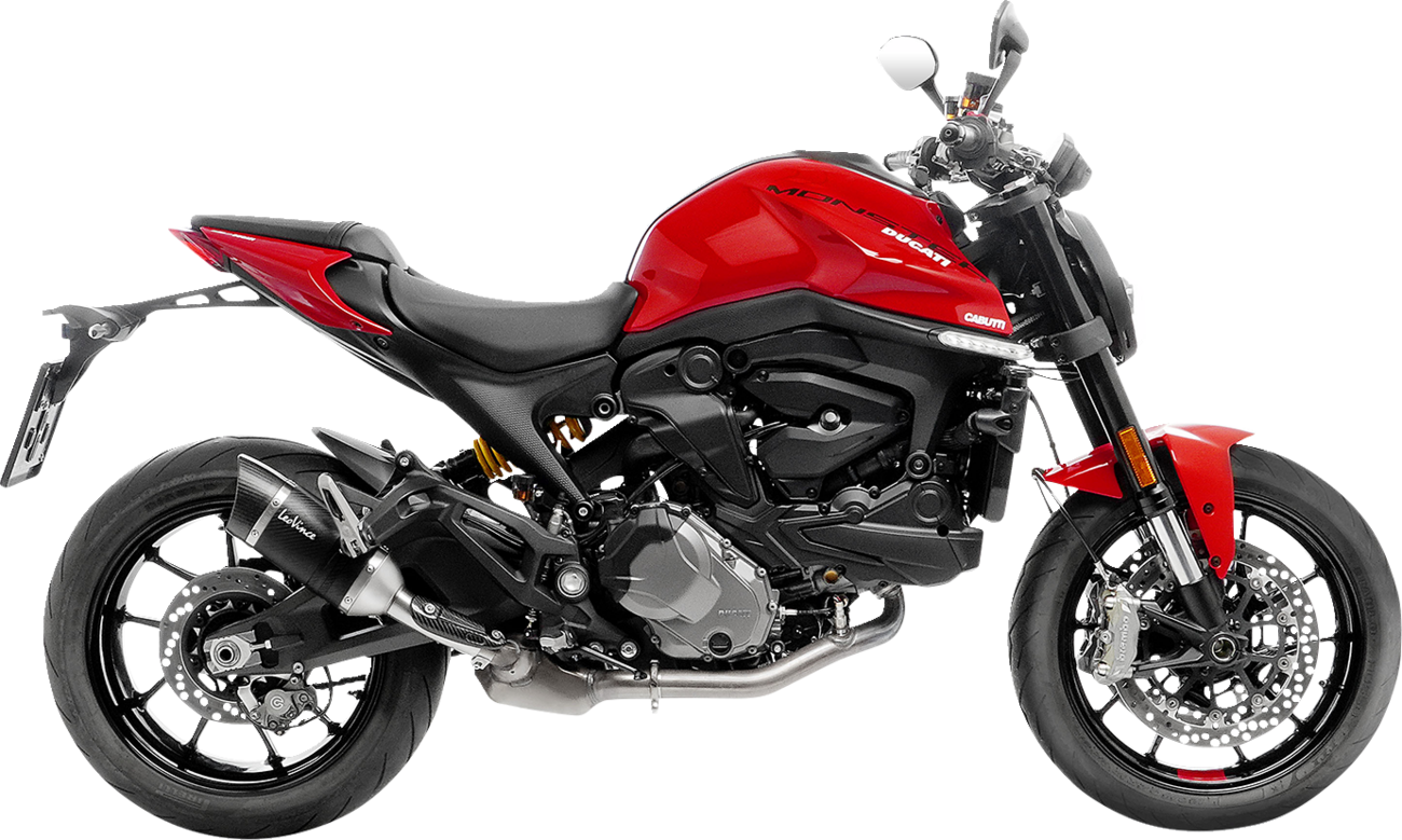 Silenciador Leo Vince Homologado para Ducati Monster 937 Escape Slip On