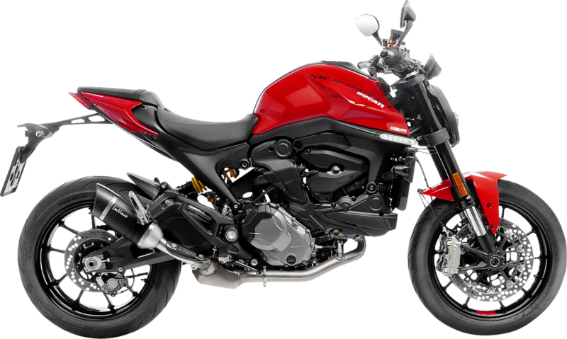 Silenciador Leo Vince Homologado para Ducati Monster 937 Escape Slip On
