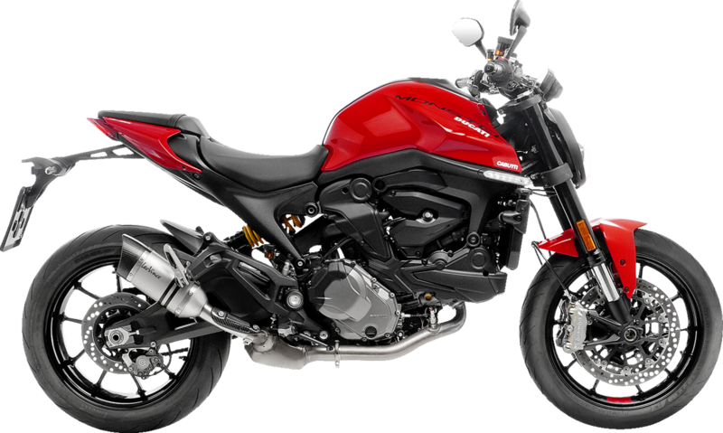 Silenciador Leo Vince Homologado para Ducati Monster 937 Escape Slip On