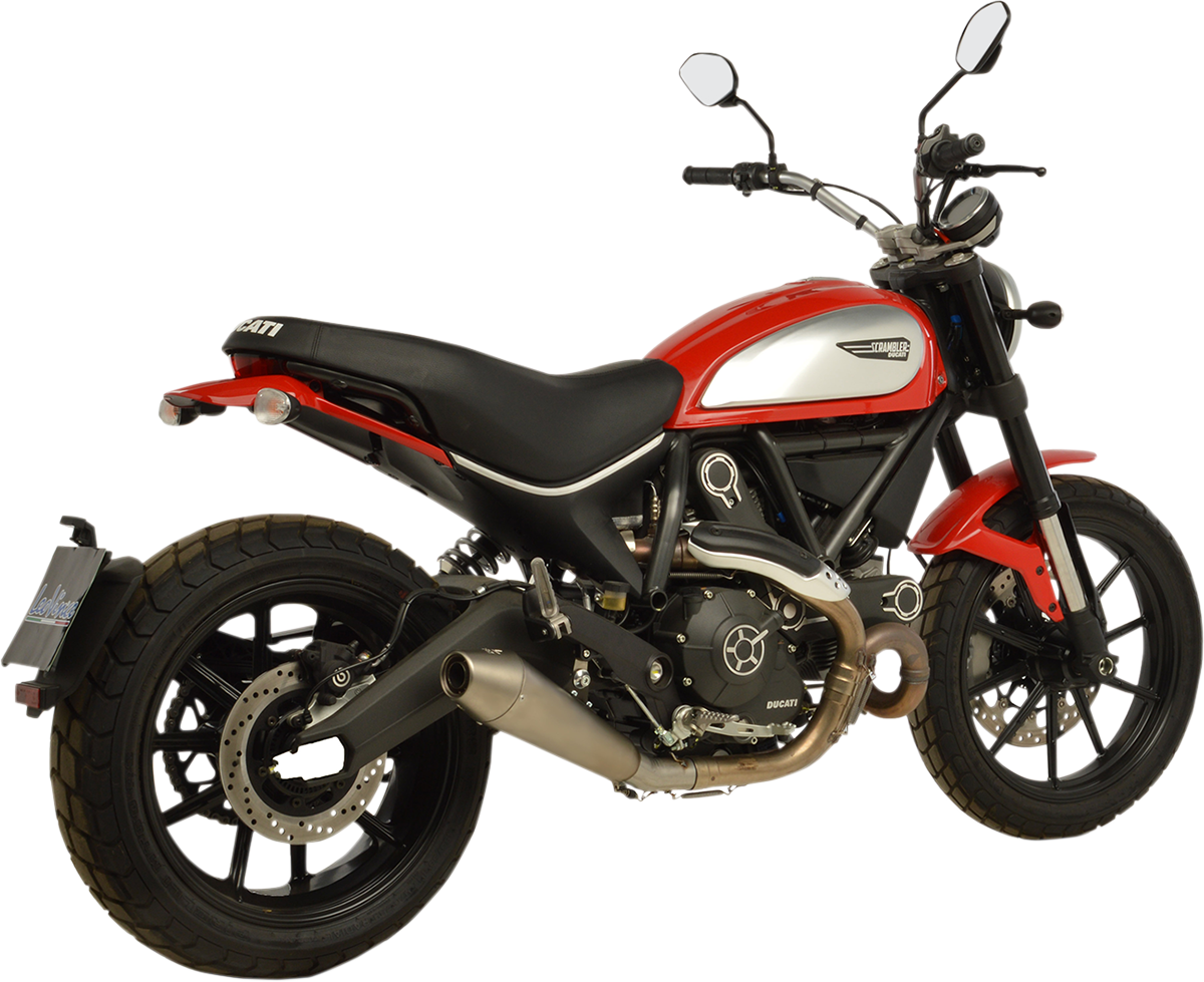 Silenciador Leo Vince Homologado para Ducati Scrambler 803 Escape Slip On