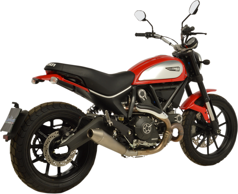 Silenciador Leo Vince Homologado para Ducati Scrambler 803 Escape Slip On