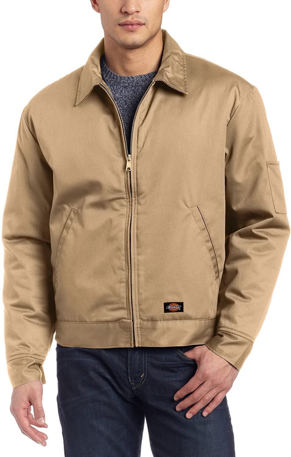 CHAQUETA DICKIES LINED EISENHOWER JACKET REC KHAKI BEIGE MARRON CLARO
