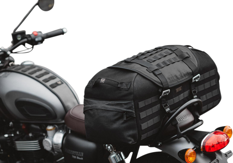 Bolsa trasera Alforja universal para asiento de moto