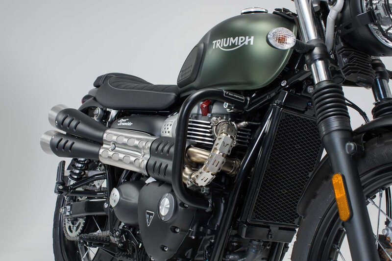 Defensas motor laterales para Triumph Bonneville T100, T120 y Bobber