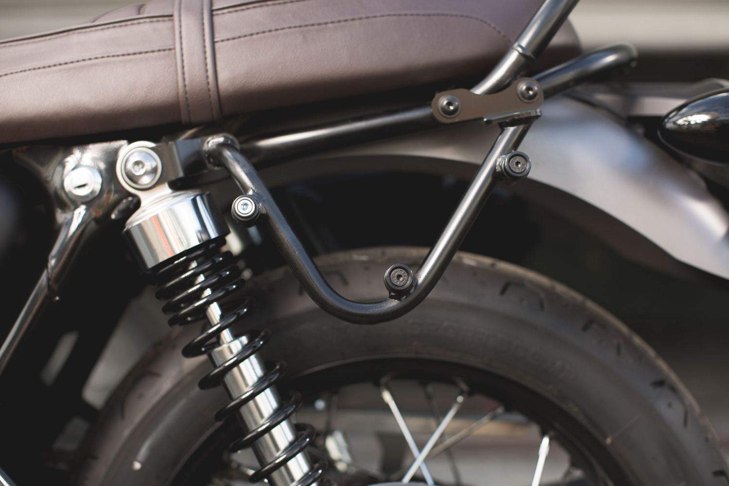Set de soportes para maletas laterales para Triumph T120