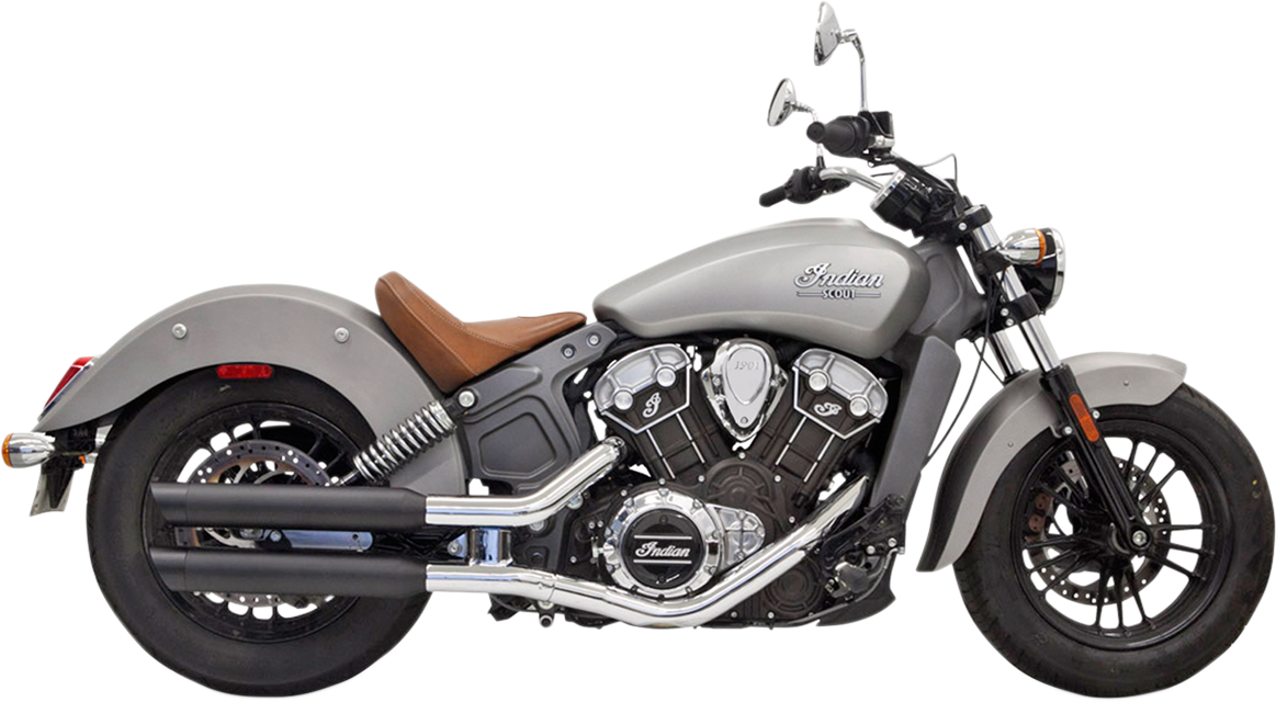 17-24 INDIAN SCOUT- Silenciadores BASSANI XHAUST Escapes Slip On