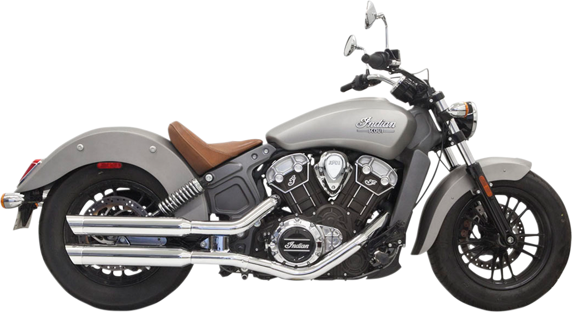 17-24 INDIAN SCOUT- Silenciadores BASSANI XHAUST Escapes Slip On