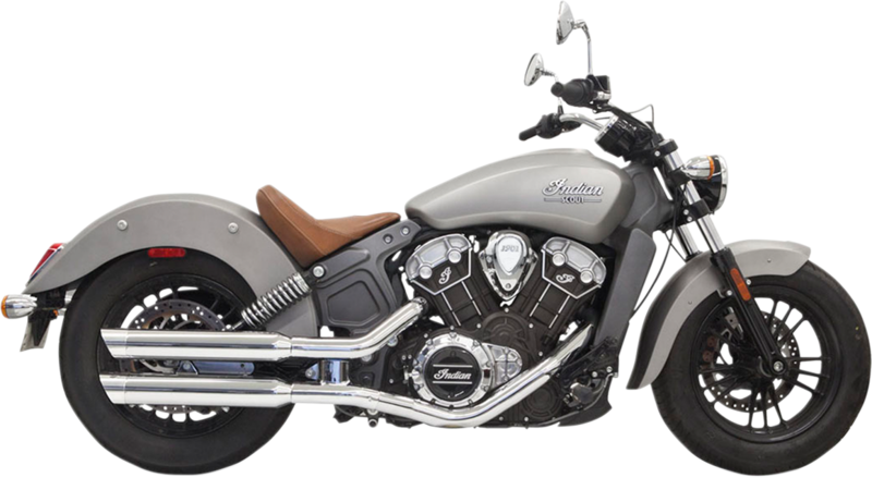17-24 INDIAN SCOUT- Silenciadores BASSANI XHAUST Escapes Slip On
