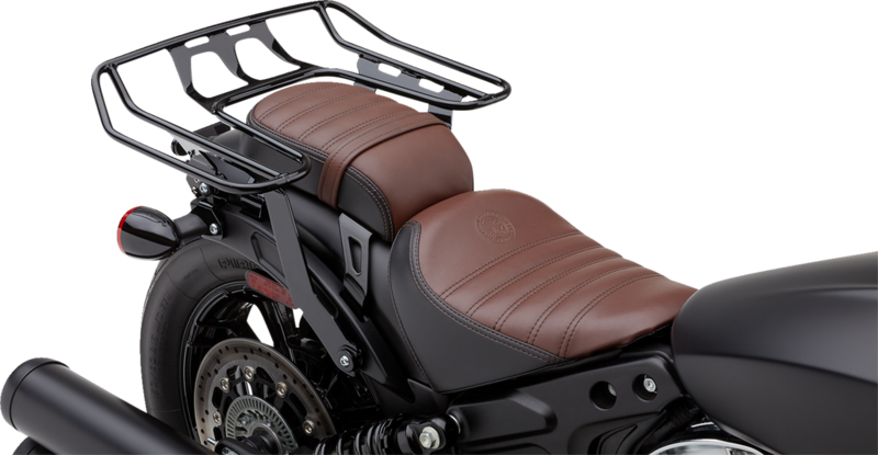 Rack Parrilla soporte trasero para maletas, bolsos y Top case para Indian Scout