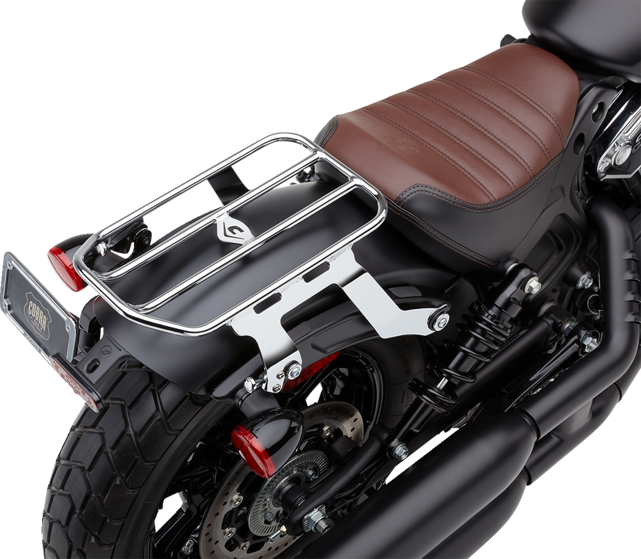 Rack Parrilla soporte trasero para maletas, bolsos y Top case para Indian Scout