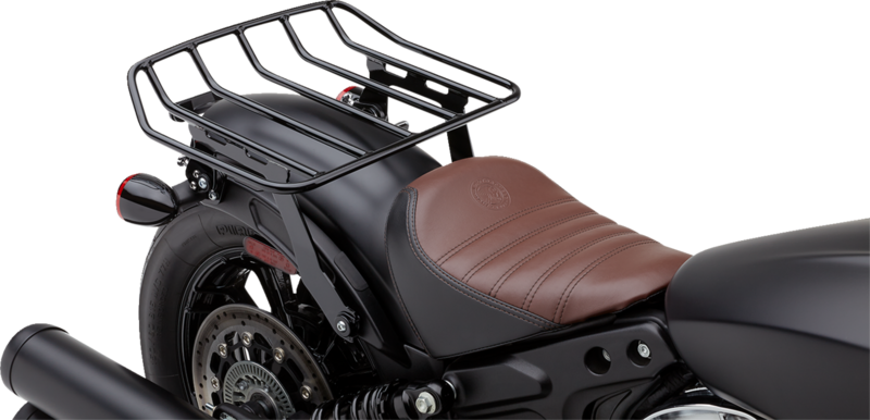 Rack Parrilla soporte trasero para maletas, bolsos y Top case para Indian Scout