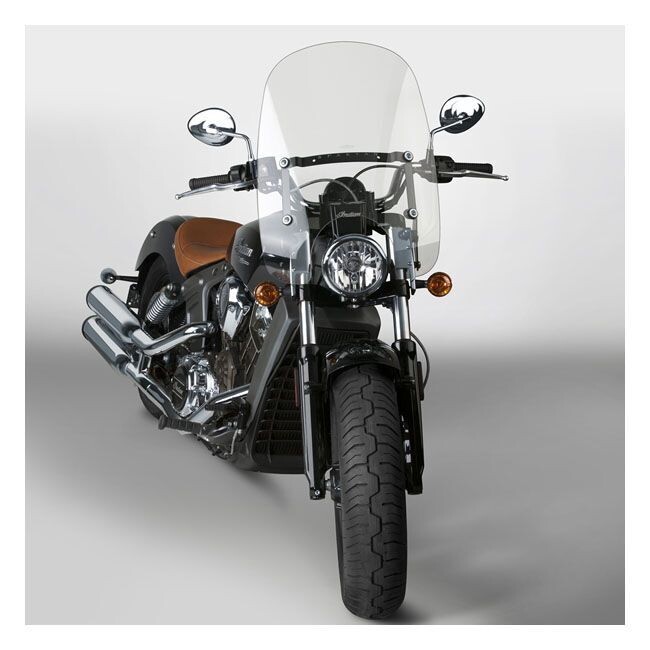 PANTALLA PARABRISAS SPARTAN® MONTAJE RAPIDO TRANSPARENTE ALTA 47cm