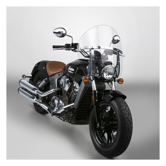 PANTALLA PARABRISAS SWITCHBLADE® MONTAJE RAPIDO TRANSPARENTE ANCHA PARA INDIAN SCOUT