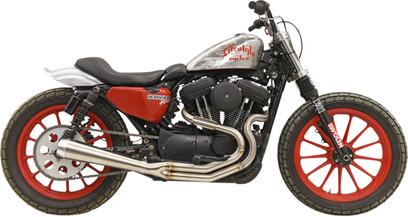 04-22 XL- Escapes BASSANI XHAUST Road Rage III altas prestaciones para Sportster