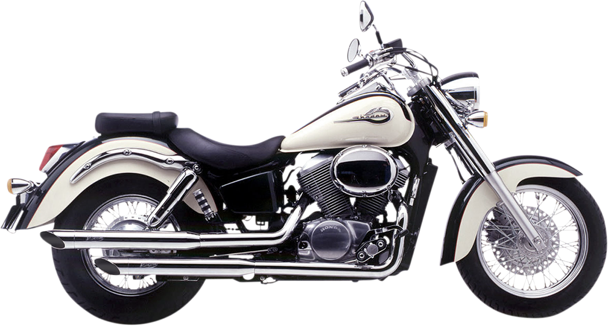 97-02- Escapes HOMOLOGADOS Leo Vince para Honda Shadow 750 cromados