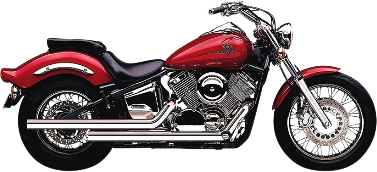 Escapes COBRA Dragster cromados para Yamaha XVS 1100 Drag Star