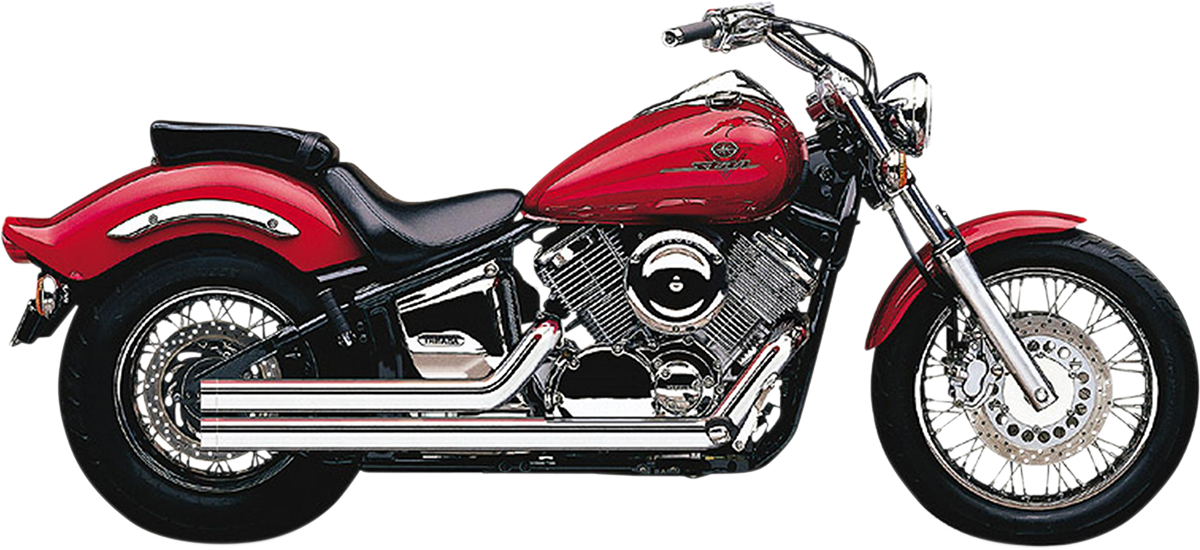 Escapes COBRA Speedster Short cortos cromados para Yamaha XVS 1100 Drag Star