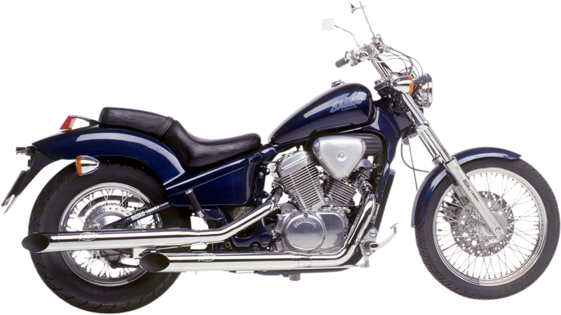 Escapes HOMOLOGADOS Leo Vince cromados para Honda Shadow 600