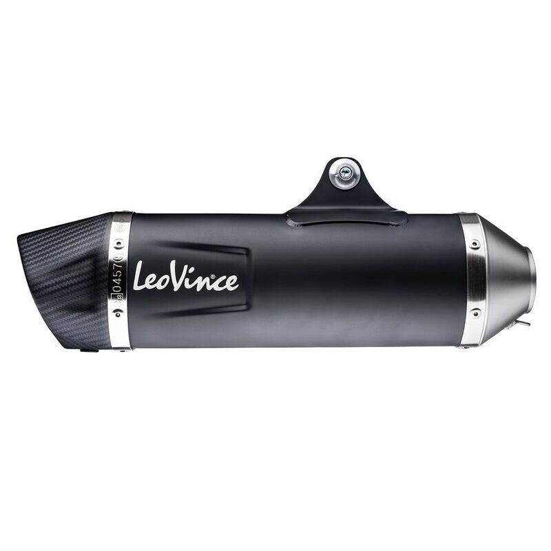 Silenciador Leo Vince HOMOLOGADO para Yamaha Nmax 125 Escape Slip-On Nero - acero inoxidable