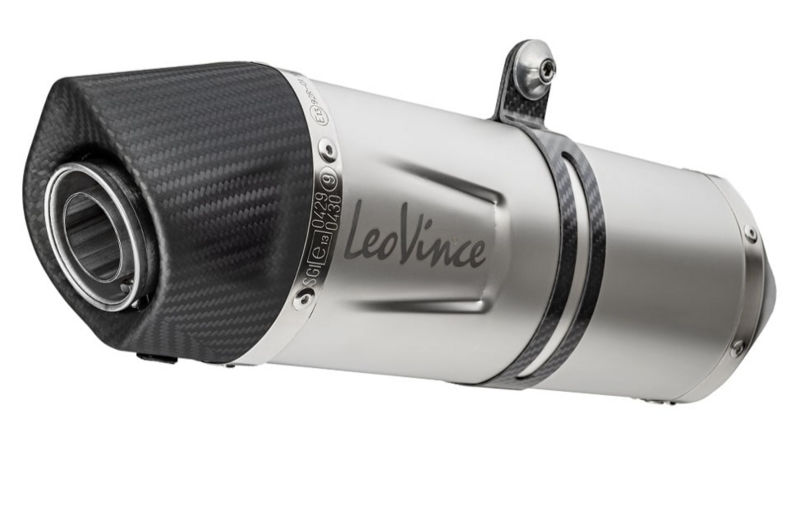 Sistema de escape completo HOMOLOGADO Leo Vince One Evo acero inox. para Yamaha Nmax 125