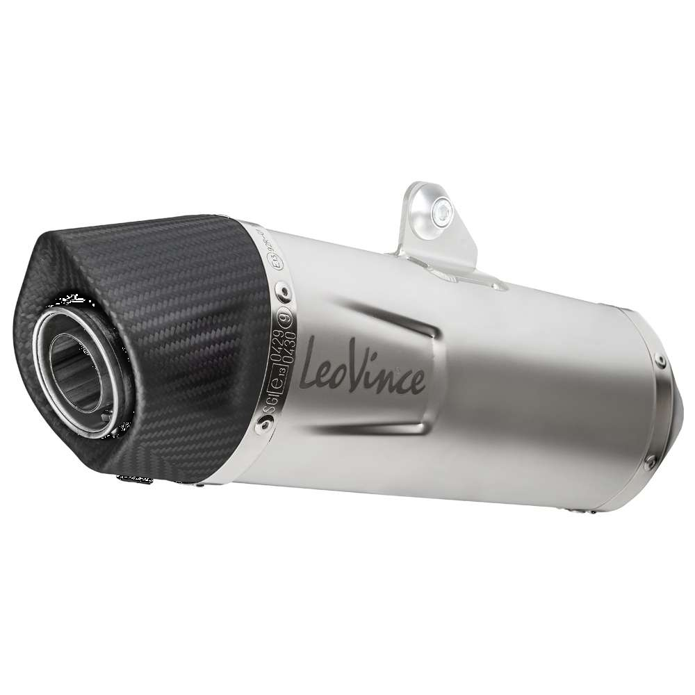 Sistema de escape completo HOMOLOGADO Leo Vince One Evo acero inox. para Honda PCX 125