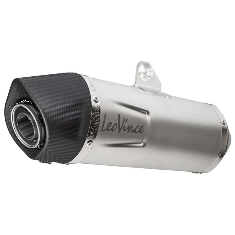 Sistema de escape completo HOMOLOGADO Leo Vince One Evo acero inox. para Honda PCX 125