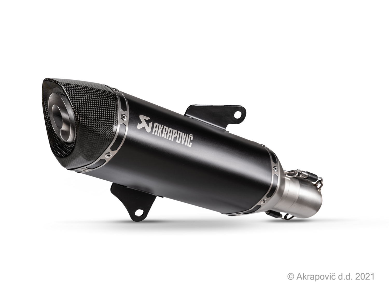 Silenciador AKRAPOVIC HOMOLOGADO para Honda ADV 350 y NSS 350 Escape Slip-On Line SCOOTER