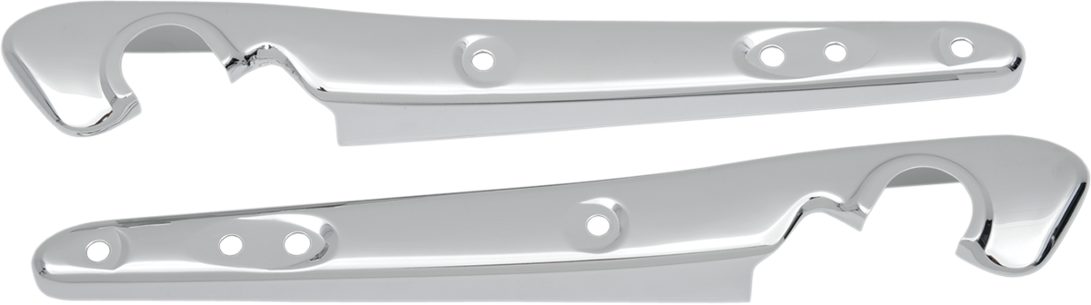 04-22 XL- Soportes laterales guardabarros trasero cromados largos para Sportster