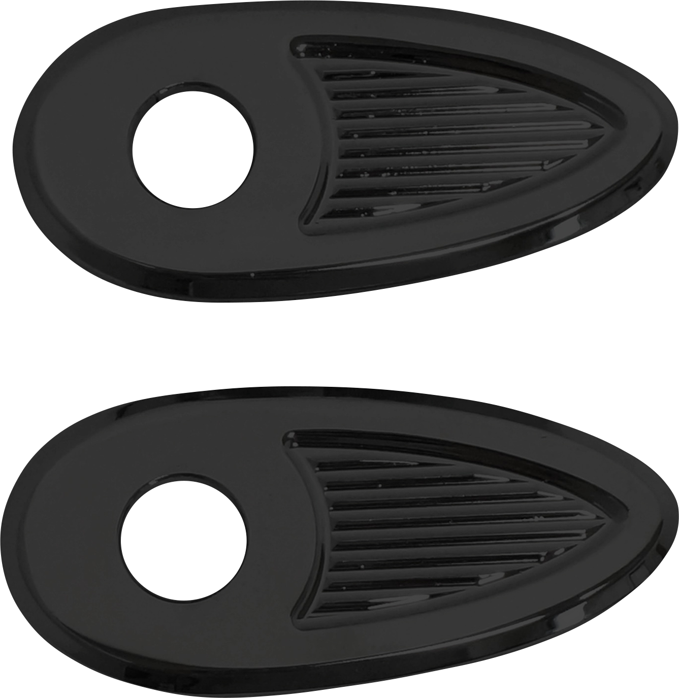 Embellecedores para puntos montaje de intermitentes en guardabarros trasero Harley Davidson