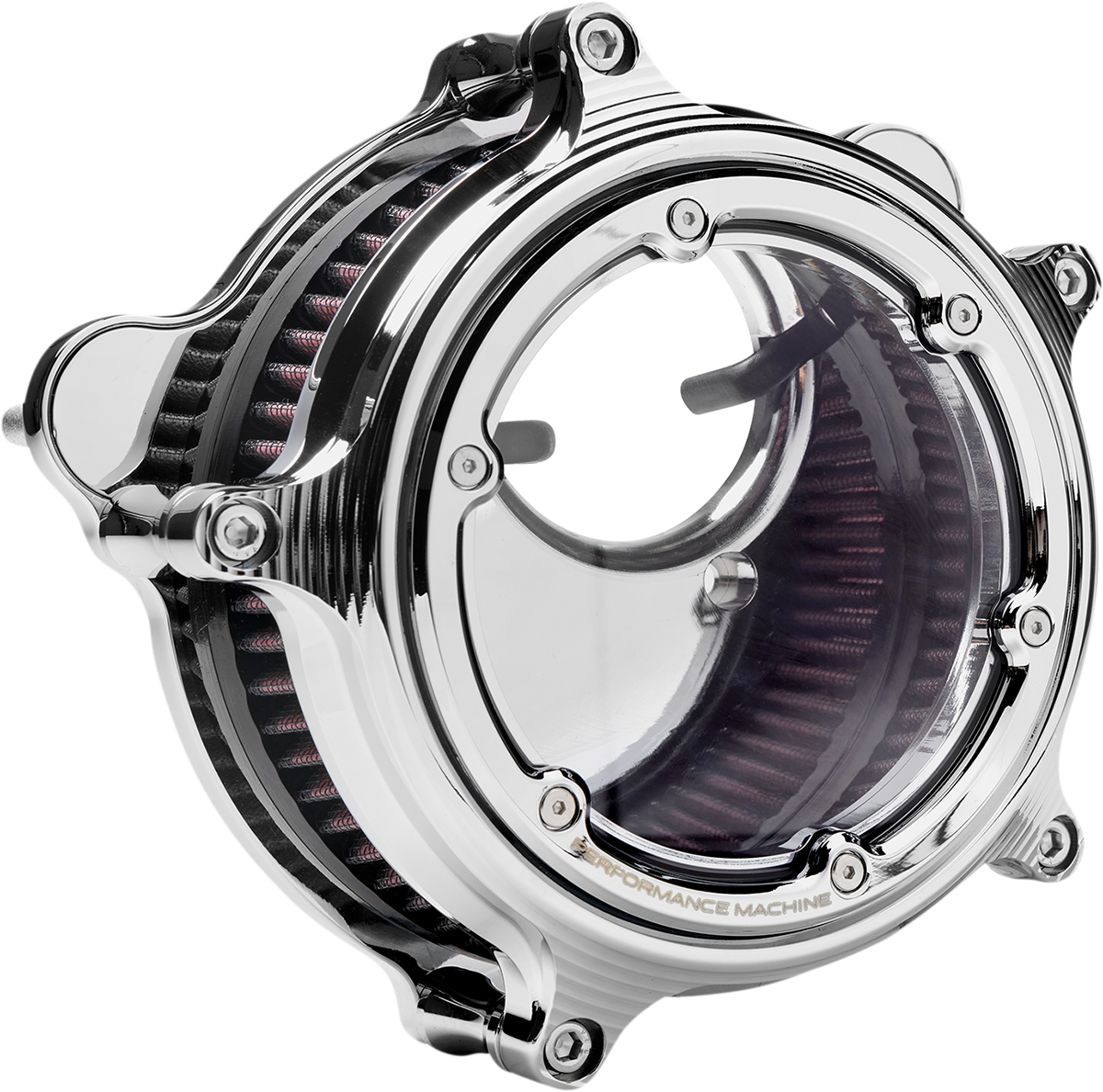 Filtro de aire PERFORMANCE MACHINE (PM) Vision para Harley Davidson Sportster y Softail
