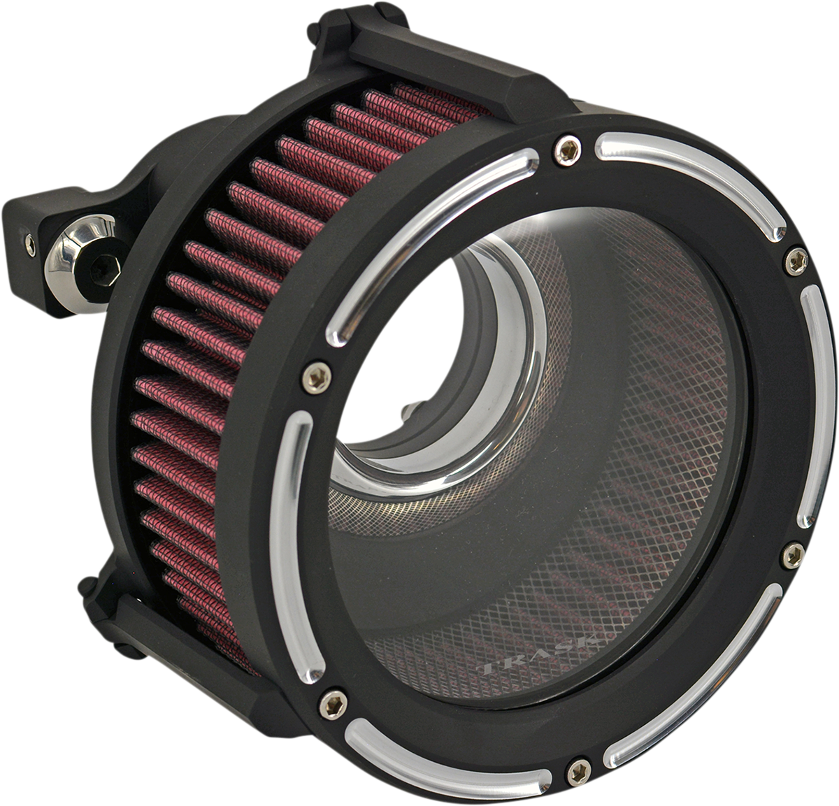 Filtro de aire TRASK Assault Charge de alto caudal para Harley Davidson Sportster y Softail