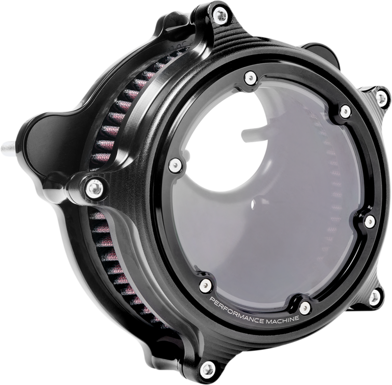 Filtro de aire PERFORMANCE MACHINE (PM) Vision para Harley Davidson Sportster y Softail