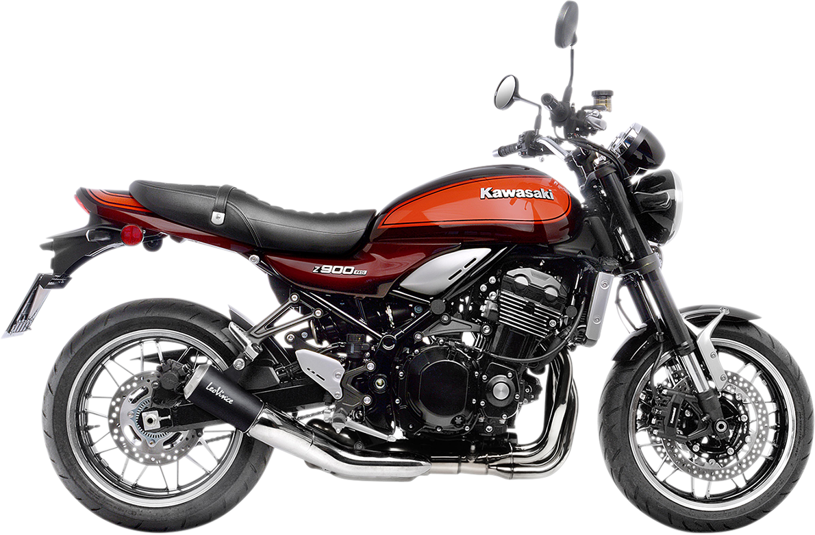 Silenciador Homologado Leo Vince Slip-On LV-10 Negro Black Edition para Kawasaki Z900RS