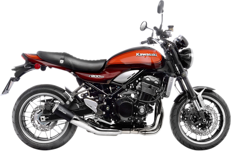 Silenciador Homologado Leo Vince Slip-On LV-10 Negro Black Edition para Kawasaki Z900RS
