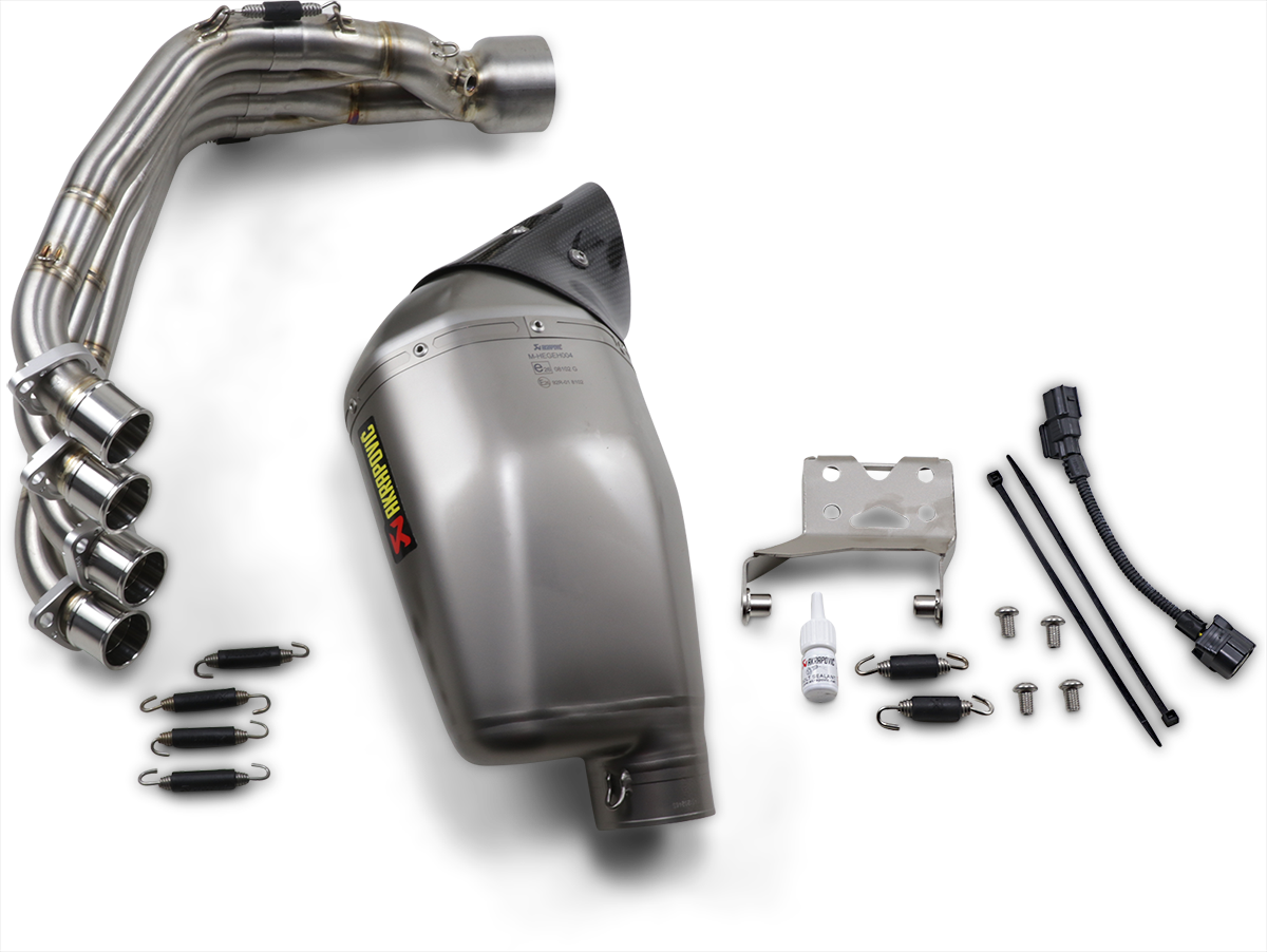 Sistema de escape completo Akrapovic Homologado Racing Line para Honda CB 650 y CBR 650