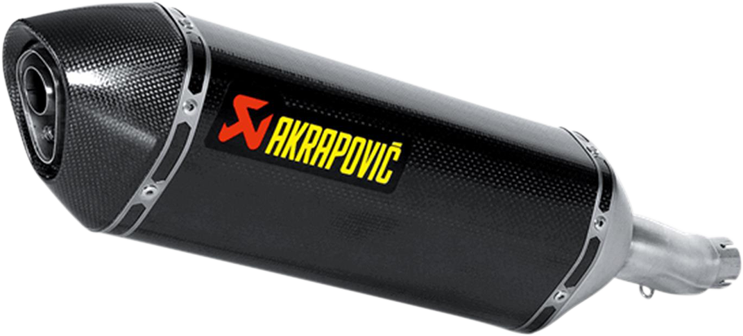 Silenciador Akrapovic para Honda CBR 300 R Escape Slip-On Line en fibra de carbono