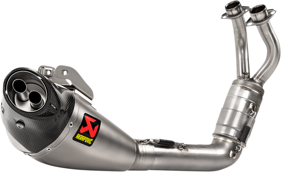 Sistema de escape Completo Homologado Akrapovic Racing Line para Yamaha XSR 700 y MT07