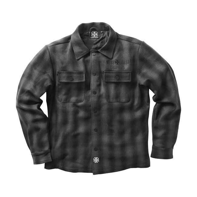 WCC WOOL LINED PLAIDSHIRT GREEN/BLACK