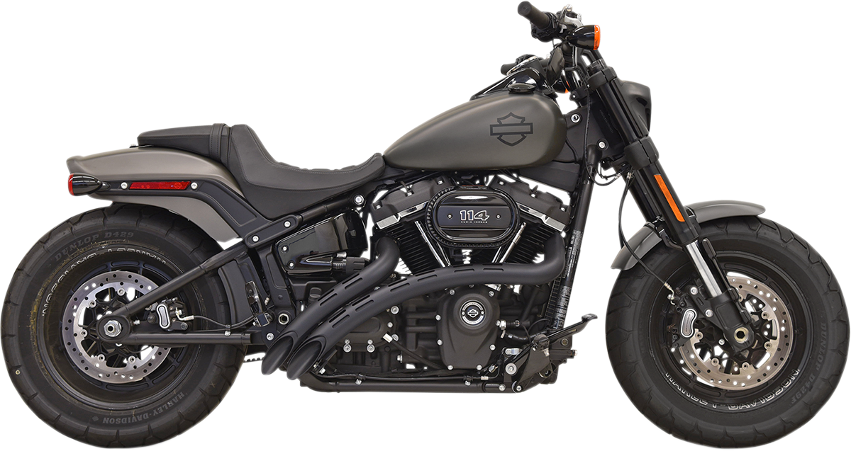 18-24 Softail- Escapes BASSANI XHAUST Radial Sweeper curvados para