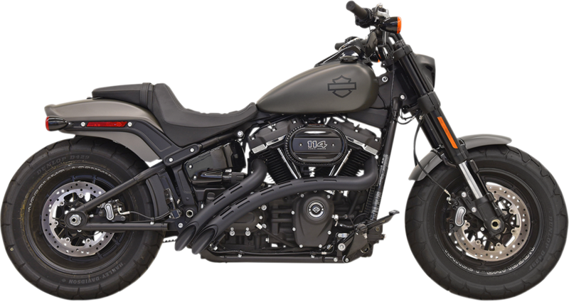 18-24 Softail- Escapes BASSANI XHAUST Radial Sweeper curvados para