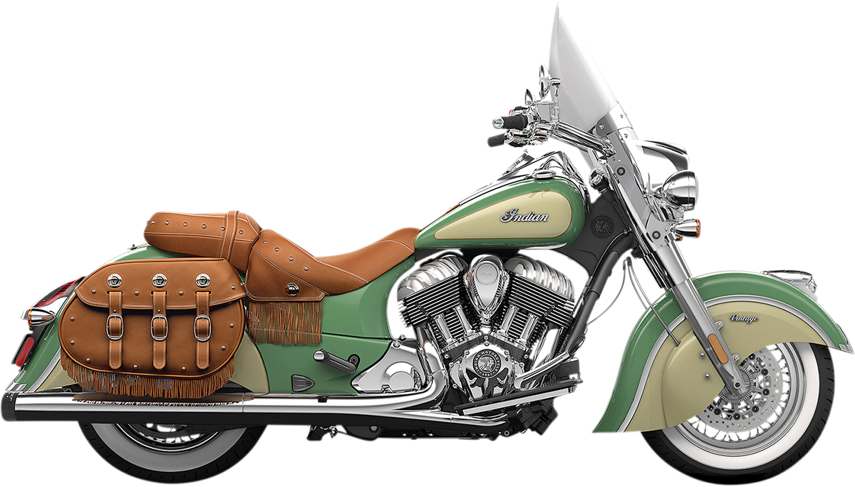 Silenciador RINEHART RACING Slip-On Duals de 4" para Indian Chief Vintage, Dark Horse escapes largos cromado