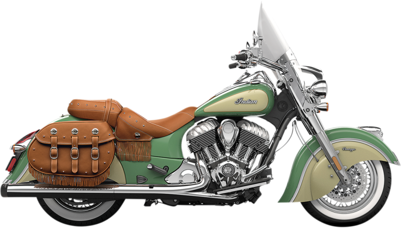Silenciador RINEHART RACING Slip-On Duals de 4" para Indian Chief Vintage, Dark Horse escapes largos cromado