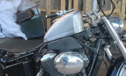 Deposito estilo Sportster para Honda Shadow 750 Tanque de gasolina  9 Litros