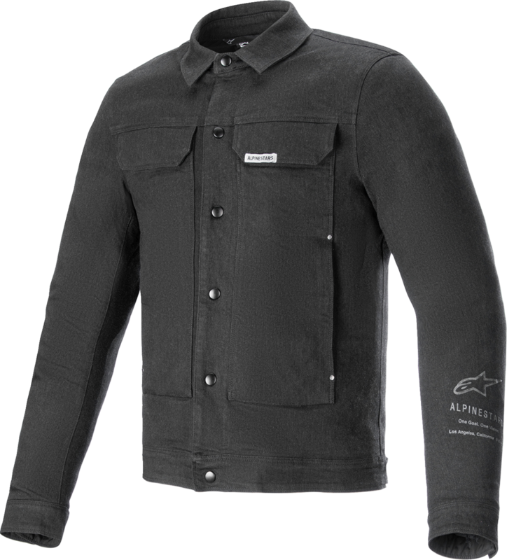 Chaqueta camisa con protecciones Alpinestars para moto Garage
