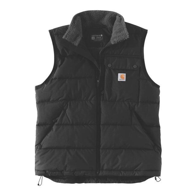 CARHARTT LOOSE FIT MONTANA INSULATED VEST BLACK